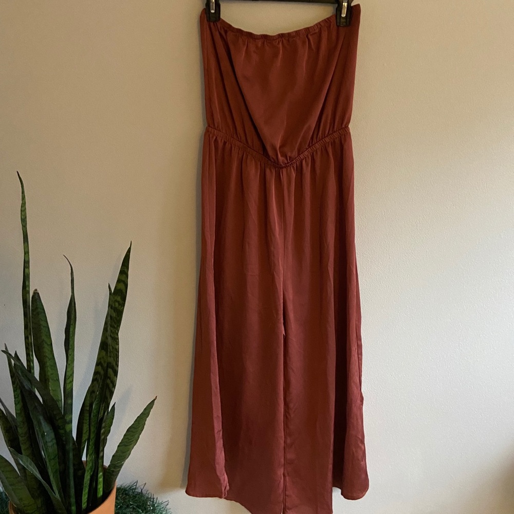 Urban Outfitters Burnt Orange Jumpsuit